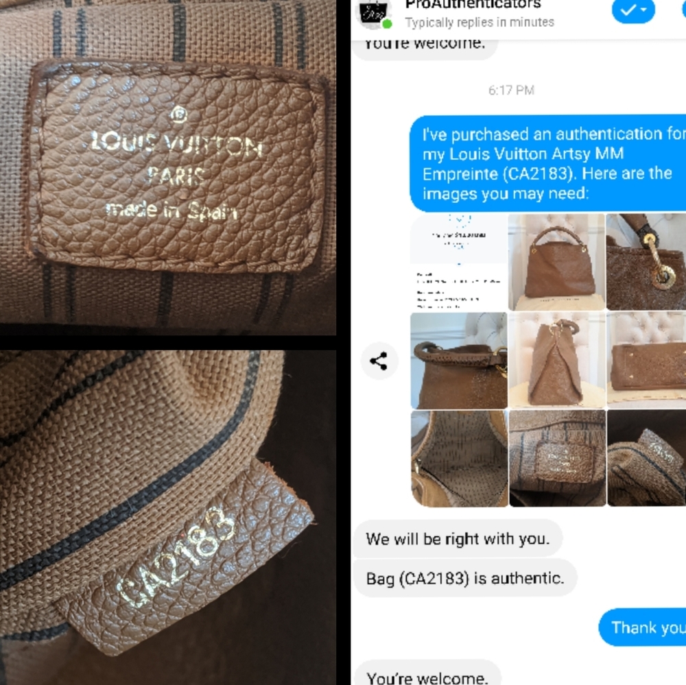 ✨💎💎XL💎💎✨Louis Vuitton Artsy Empreinte - Picture 3 of 9